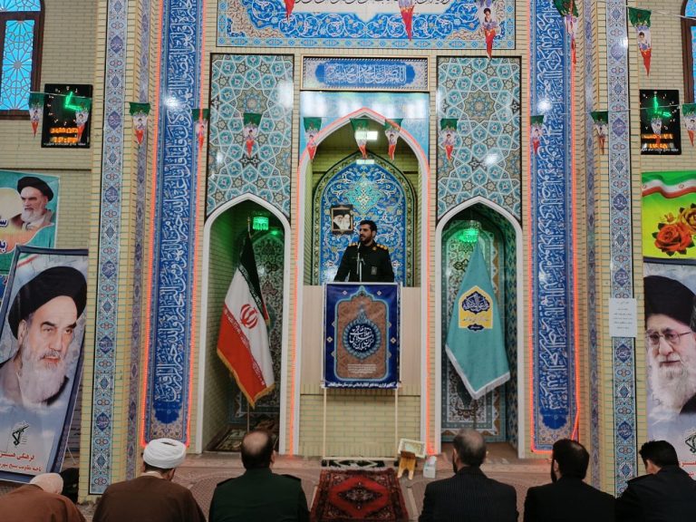 برگزاری نماز جمعه شهرستان سنقروکلیایی به امامت حجت الاسلام والمسلمین اکبری