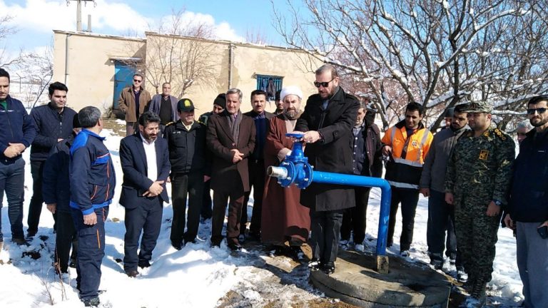 افتتاح و آغاز عملیات اجرایی پروژههای حوزه آب و فاضلاب با اعتبار ۶۵ میلیارد ریالی در سنقروکلیایی