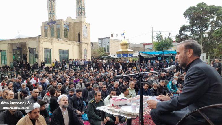 اجتماع عزاداران شهرستان سنقروکلیایی در سوگ شهادت آیت الله دکتر رئیسی