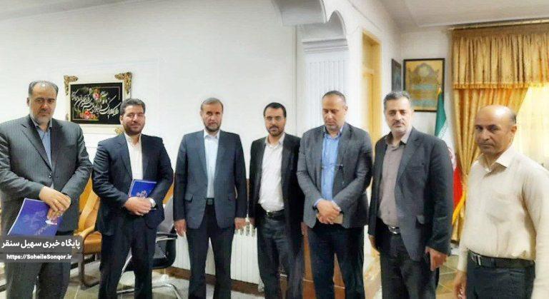 پیام حق شناس به عنوان سرپرست اداره ثبت اسناد و املاک سنقرو منصوب شد