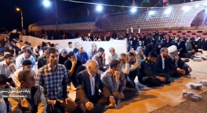 یادواره شهدای گمنام در شهرستان سنقروکلیایی برگزار شد