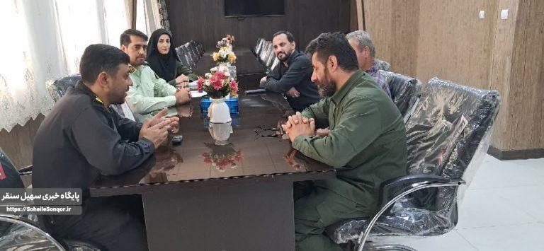 تقدیر فرماندهی انتظامی شهرستان از پرسنل اداره ارشاد اسلامی سنقروکلیایی