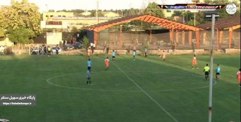 صعود تیم استقلال سنقر در جمع ۴ تیم برتر لیگ برتر بزرگسالان استان