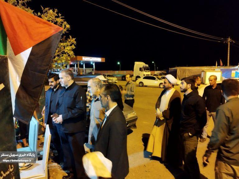 بازدید از مواکب سطح شهرستان سنقروکلیایی