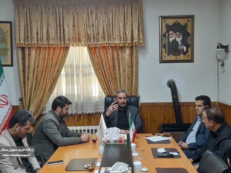 تشریح برنامه های هفته دولت توسط فرماندار شهرستان سنقروکلیایی