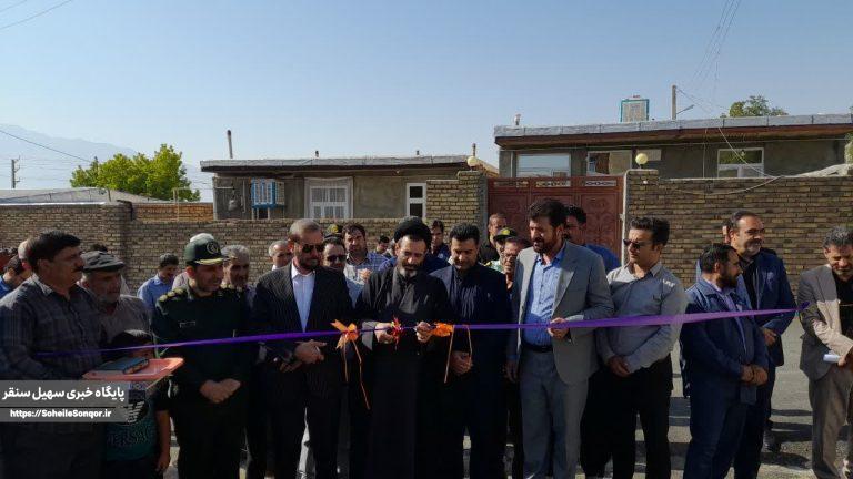 بهرهبرداری و کلنگ زنی از چند پروژه روستایی در شهرستان سنقروکلیایی