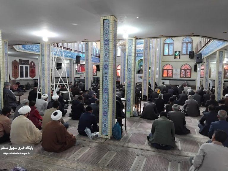 برگزاری نماز جمعه ۴ آبانماه ۱۴۰۳ شهرستان سنقروکلیایی