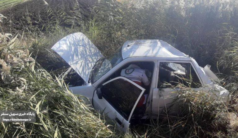 حادثه رانندگی در محور سنقر به کرمانشاه ۱ فوتی و ۱ مصدوم به جای گذاشت.