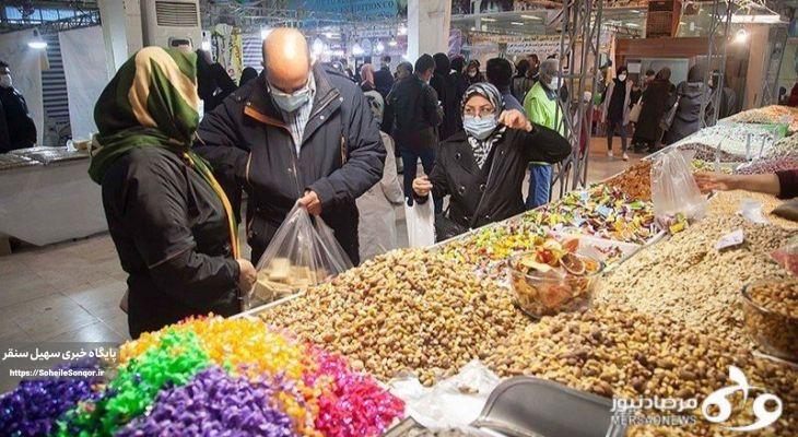 عرضه کالاهای متنوع در نمایشگاه یلدایی کرمانشاه