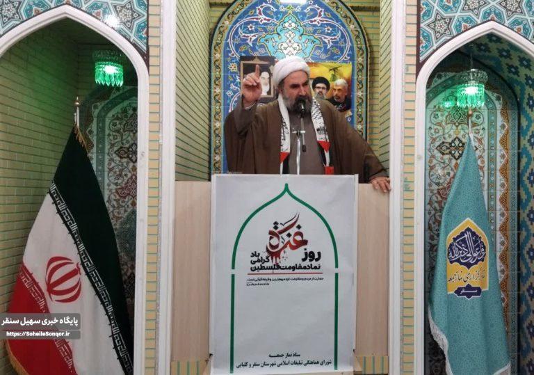 خون بر شمشیر پیروز است