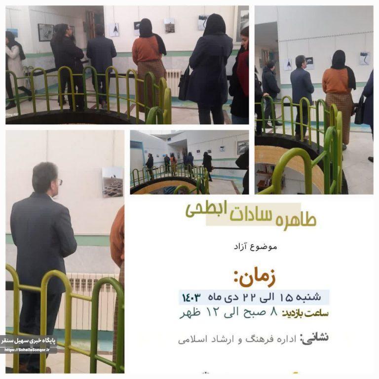 نقشهایی از نور و سایه: نگاهی به نمایشگاه عکس طاهره سادات ابطحی در سنقر