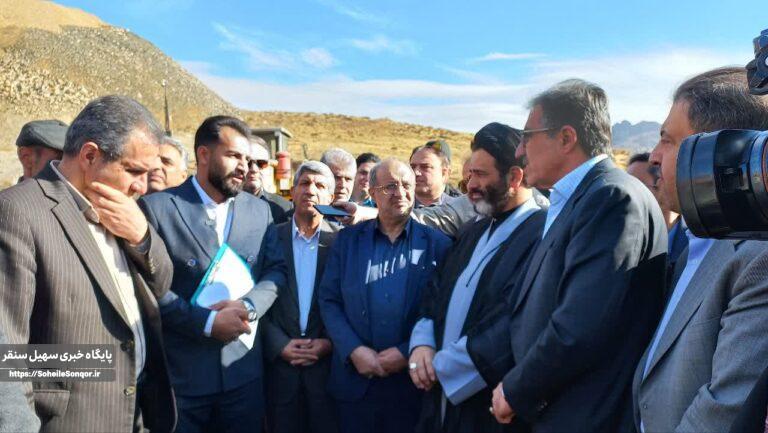 بازدید مشترک اعضای کمیسیون صنایع مجلس و معاونان وزارت صمت از واحدهای صنعتی شهرستان سنقروکلیایی