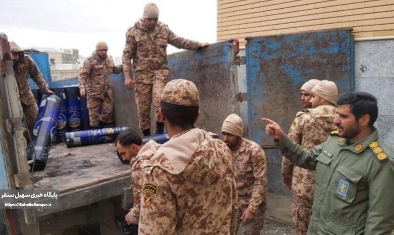 توزیع ۴ هزار متر ایزوگام بین نیازمندان شهرستان سنقروکلیایی