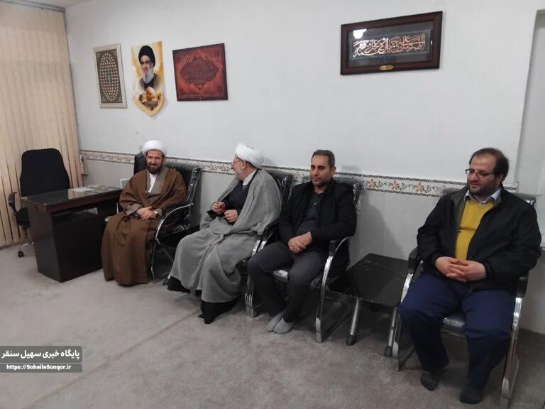 دیدار مدیرکل اوقاف و امور خیریه استان با رئیس جدید اداره اوقاف شهرستان