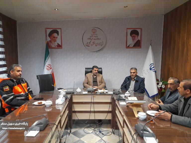 دیدار فرماندار شهرستان سنقروکلیایی با مجموعه راهداری