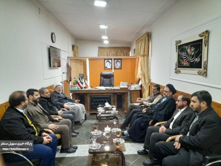 تودیع و معارفه سرپرست اداره اوقاف و امور خیریه شهرستان سنقر و کلیایی