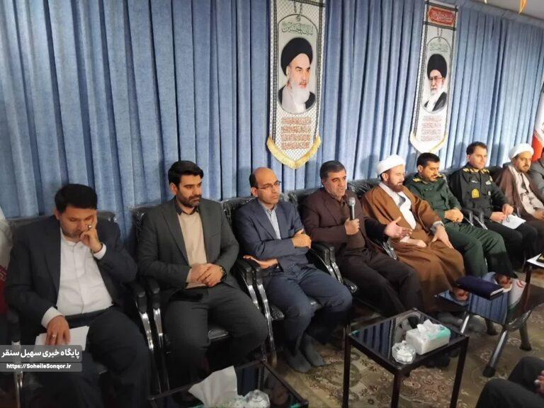 دیدار شورای اداری سنقروکلیایی با امام جمعه شهرستان سنقروکلیایی