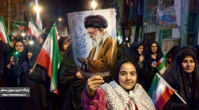 سنقر میعادگاه مدافعان ولایت و وطن در چهل و چهارمین تجمع نحن المنتقمون