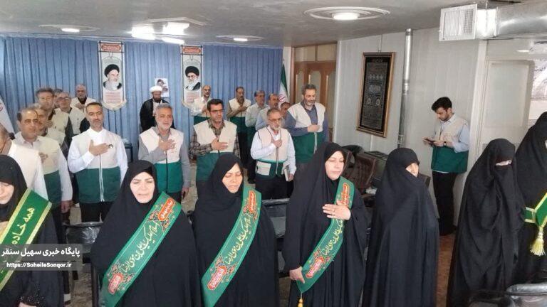 دیدار اعضای کانون خدمات رضوی سنقروکلیایی با امام جمعه به مناسبت دهه کرامت