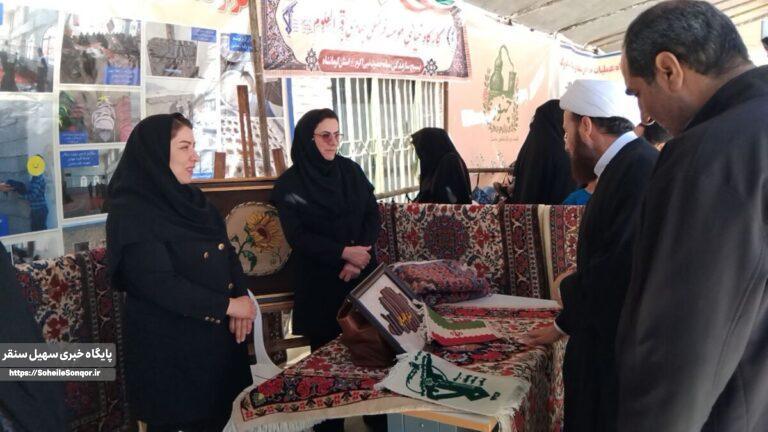 برگزاری نمایشگاه اقتصاد مقاومتی در امامزاده احمد(ع) سنقر و کلیایی