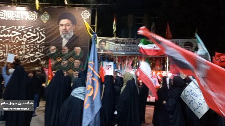 تجدید میثاق مردم سنقروکلیایی با آرمانهای انقلاب